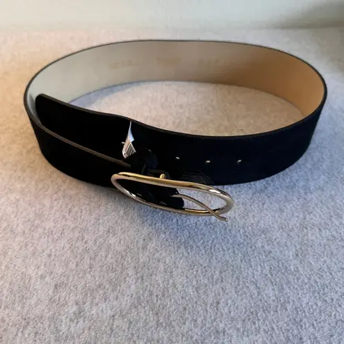 Ba&sh NWOT Cole Suede Belt in Black Size 75 (25in) X-Small