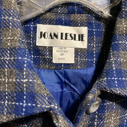 Vintage 80s Plaid wool jacket | modest | wool jacket | wool blazer Size 10