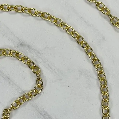 Crossbody Gold Tone Chain Link Purse Replacement Strap