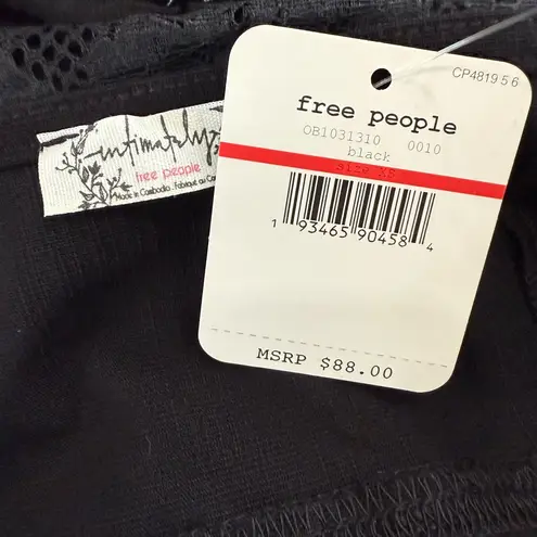 Free People NWT |  Premonitions Bodycon Dress Black | Revolve