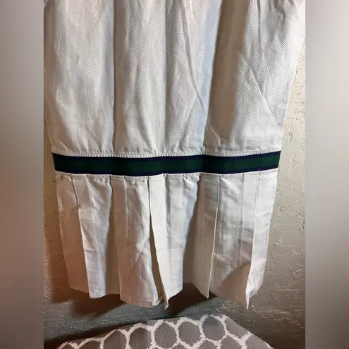 Prince Tennis Dress White and Green Mini athletic tennis prep pickleball summer Size M