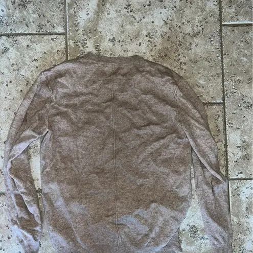 The Room Levete wool cashmere blend tan sweater