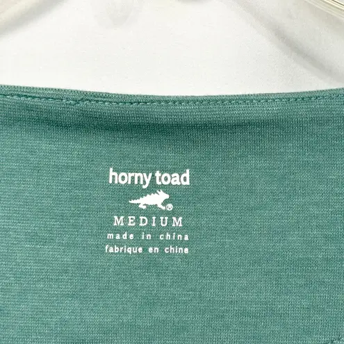 Horny Toad & Co Medium Tank Top Sleeveless V Neck Green Capsule Casual Knit 348