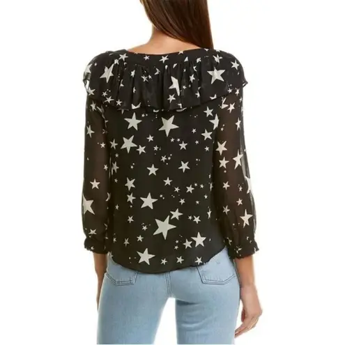 Farm Rio ππ Stardust Blouse Star Print XS NWT