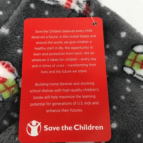 Save The Children Penguin & Polar Bear Pajamas, Gray, Large Gray