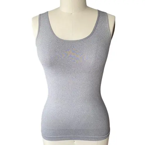 NWOT ~ SKINNYGIRL Gray Shapewear Seamless Smoother Shaper Cami Tank Top LARGE