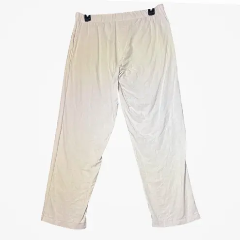 Julies & Leopold Linen Blend Drawstring Pants Womens Small Beige Lightweight Tan Size undefined