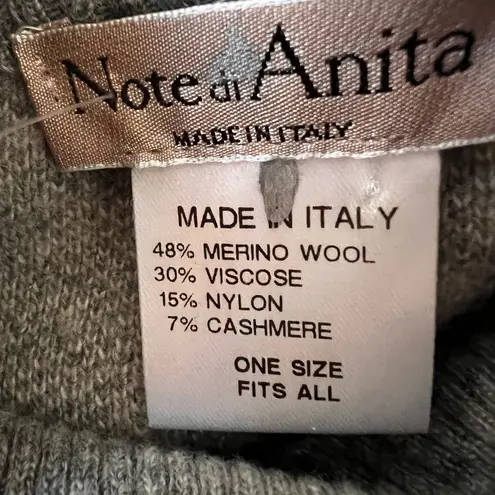 Note di Anita NWT Wool/Cashmere Block Mock