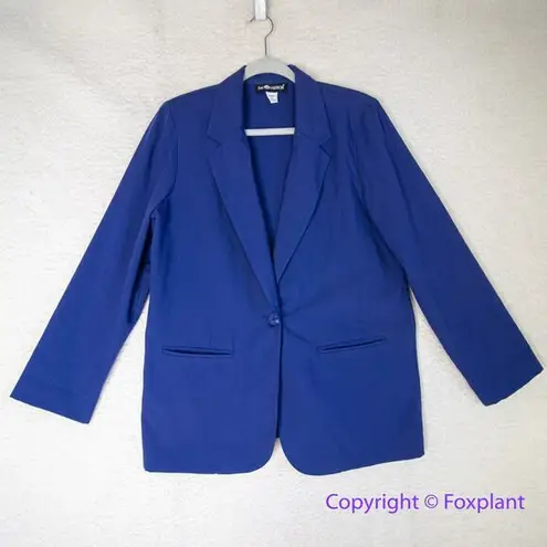 Sag Harbor  blue Blazer‎ And Skirt Set Women's Size top 10, skirt size 16