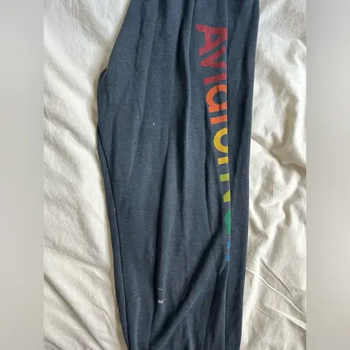 Aviator Nation  charcoal sweatpants