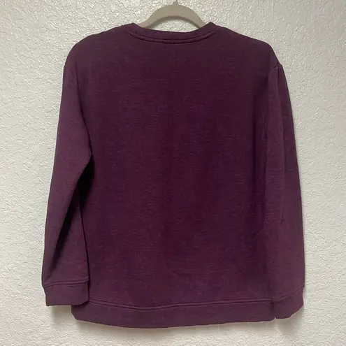 Orvis  Super Soft Plum Purple Crewneck Pullover Sweatshirt Size XS