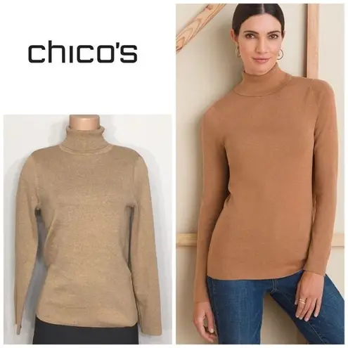 Chico's New.  turtleneck classic sweater. NWOT