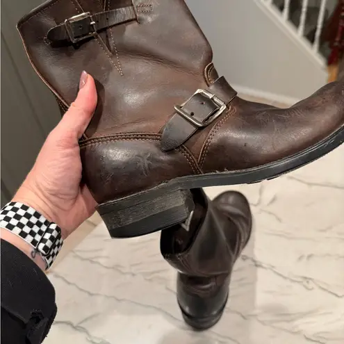 Frye Vintage  Moto Boots