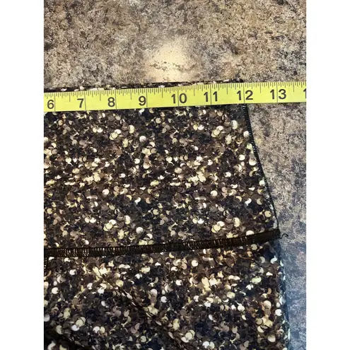 Lululemon  Shine Tight Size 4 SEE MEASUREMENTS Shimmy Shimmer Multicolor Brown - Image 7