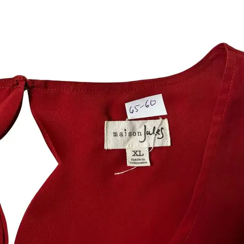 Maison Jules Terra Cotta Lined Tank Top Women Size XL | 65-60