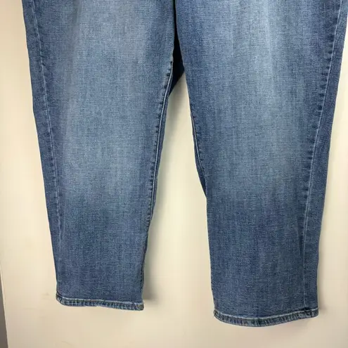 Lane Bryant  Boyfriend Capri Jeans Sz 18 Flex Magic Waistband Signature Fit