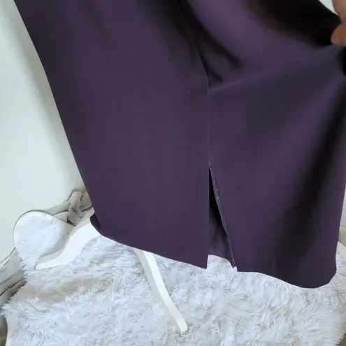 Modern Elements Dark Purple Jewel Tone Maxi Skirt Size 12
