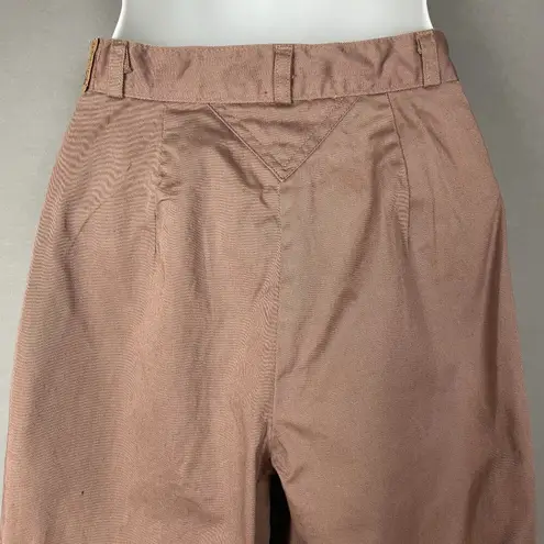 Vintage Souvenirs Pacific Blue San Francisco Slacks Pants Tall Light Brown Women Size XXS