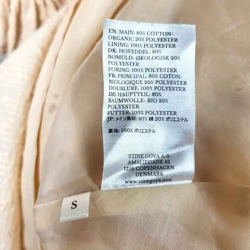 NWT Stine Goya Imperio Sequins Ruffle Neckline Mini Dress in Coconut Sparkle Pink - Image 14