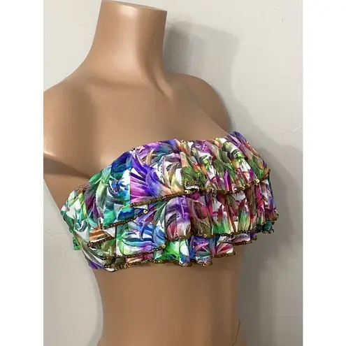 PilyQ New. Lanai bikini set. D-top/M-bottoms