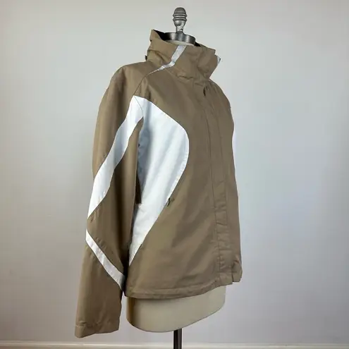 NILS Weatherproof Ski Jacket Size 8 Tan