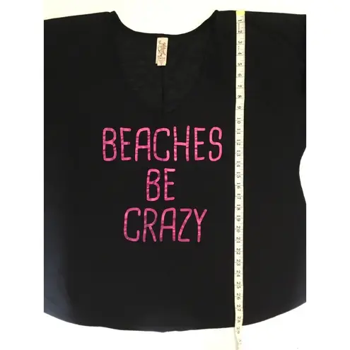 Miken Black “Beaches Be Crazy” Screen Print Cover