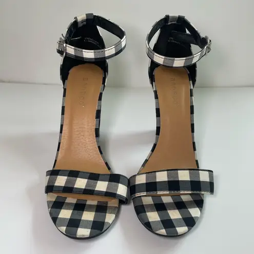Bamboo  Checkered Heels