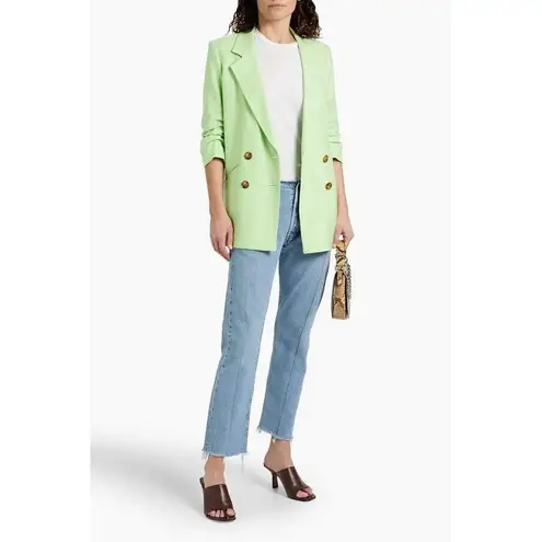 Veronica Beard Rupert Dickey Double Breasted Jacket Pistachio Size 10