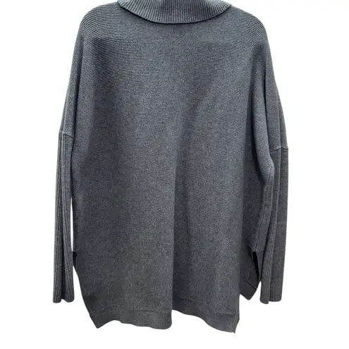 ANRABESS Ribbed GREY Cozy Turtleneck Sweater Gray Size undefined