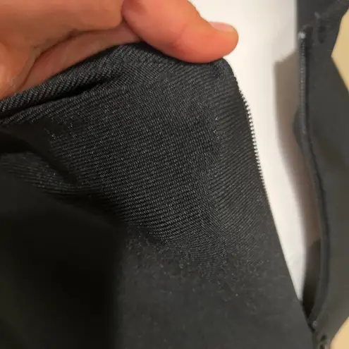 Bandage Backless Midi Dress Open Back Slim Fit Crew Neck Dress Party Dress Casual Dress Black