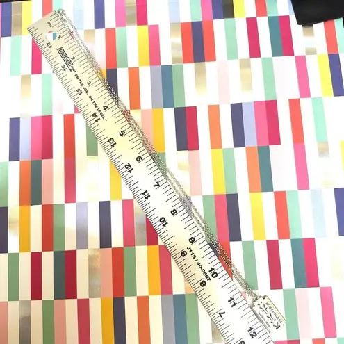 Razor Blade Pendant Necklace – Stainless Steel Silver