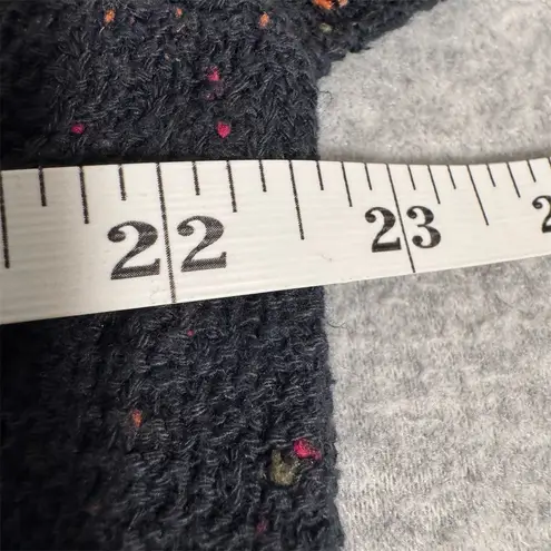 Vintage Karen Shaw Women's Delicate Black Cotton Cardigan Sweater Size L Size L