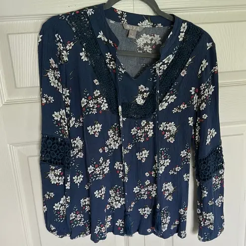 Falls Creek Floral Blouse