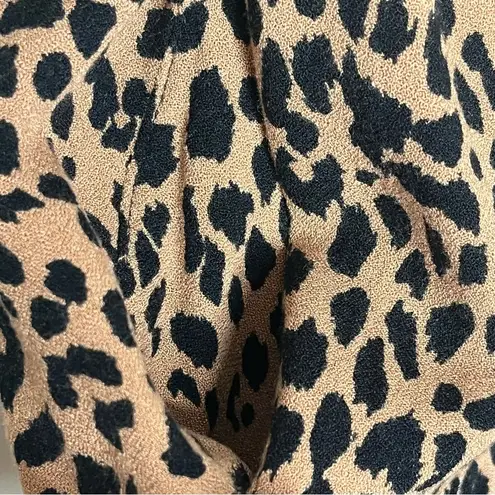 Saltwater Luxe Sz XS Noah Mini Dress Wild Cheetah Animal Print Sleeveless