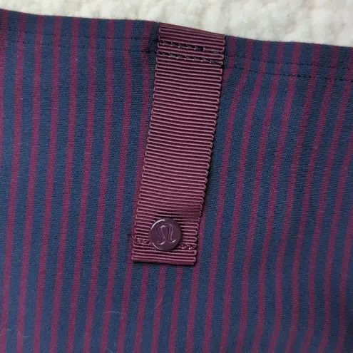 Lululemon  Vinyasa Snap Scarf Purple Stripe