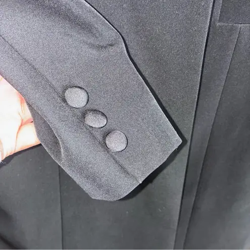 Aidan Aidan Mattox Black Tuxedo Cocktail Dress Size 2 NEW