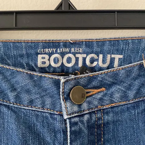 New York And Company Curvy Low Rise Bootcut Jeans Size 10 Tall