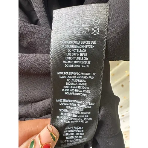 City Chic NWT Women's Frill Love Flutter Sleeves Surplice Playsuit Romper 14