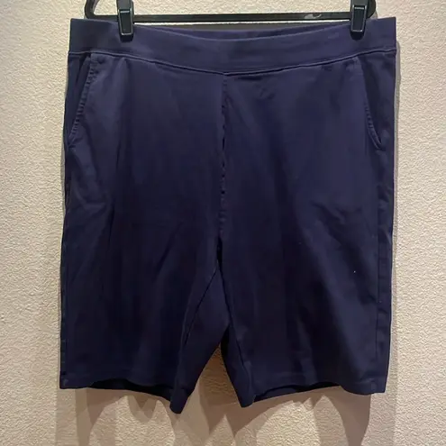 Coldwater Creek Women’s Blue Knit Shorts Size 1X