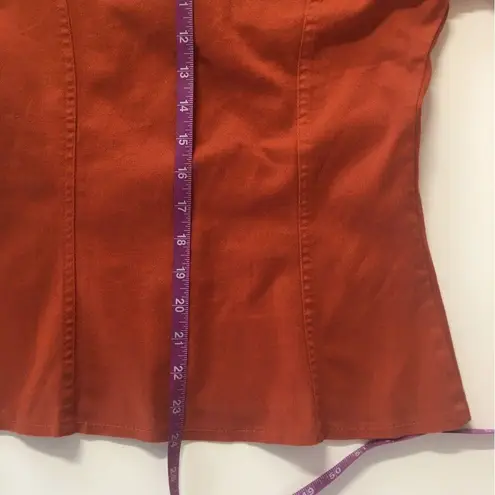 We are StarDust SugarHigh LoveStoned Rust After Midnight Blazer Size XS EUC Orange