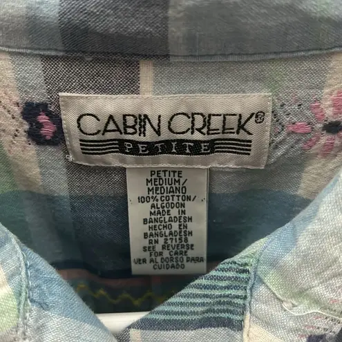 Cabin creek  short sleeve button front shirt