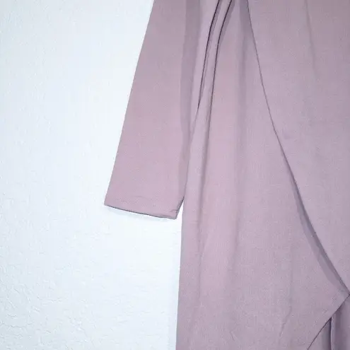 G By Giuliana Black Label Purple Tulip Skirt Sweater Dress Size XL