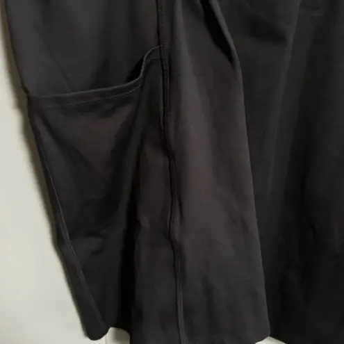 Gap NWT GAPFIT Active Tank Dress True Black Hidden Inner Short Phone PocketSize XXL