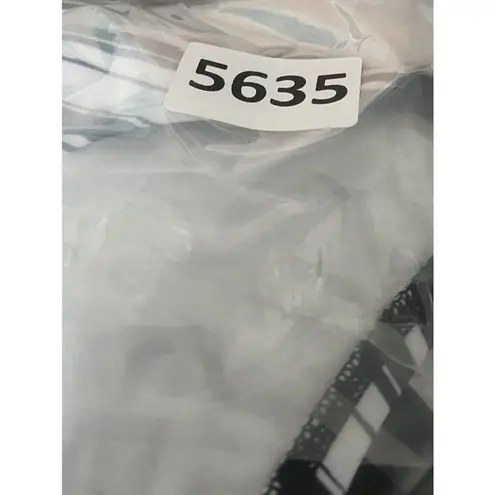 Dolfin One Piece Swimsuit Black White Women's Size 8 NWT Halter