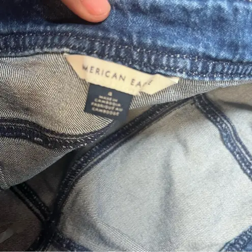 American Eagle NWT  Strapless Denim Romper – Size 4