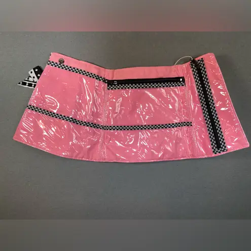 Twos Company Jewelry Organizer Pink Skirt with Gross Grain Ribbon and Bow