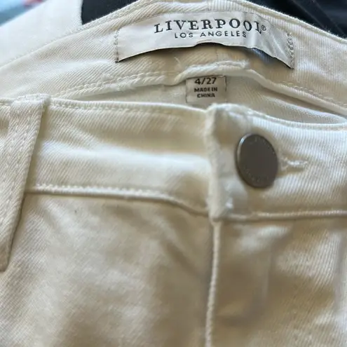 Liverpool NWT X Nordstrom Hannah crop flare w/cut hem LM7711Q31 SZ- 4/27