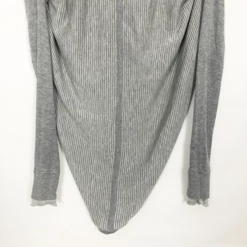 Lululemon  Gorpcore Cashmere Blend Twist & Wrap Athleisure Womens Sweater Size 4