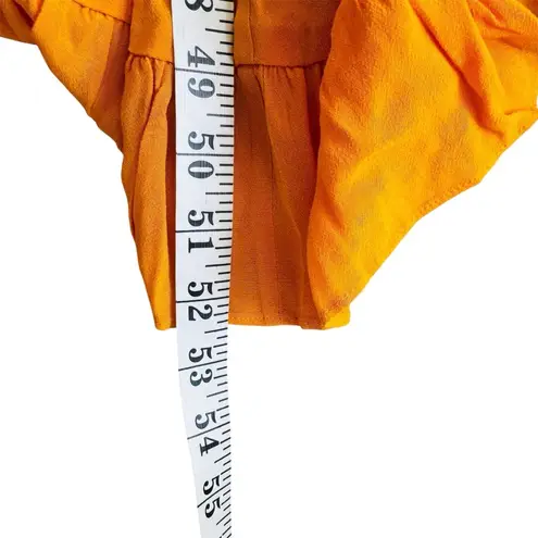 Doen Arleen Orange Maxi Dress NEW Size XS