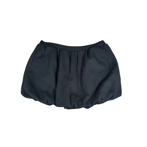 Aerie NWT OFFLINE By  Cloud Fleece Bubble Skort Mini Skirt True Black Pull on XXL
